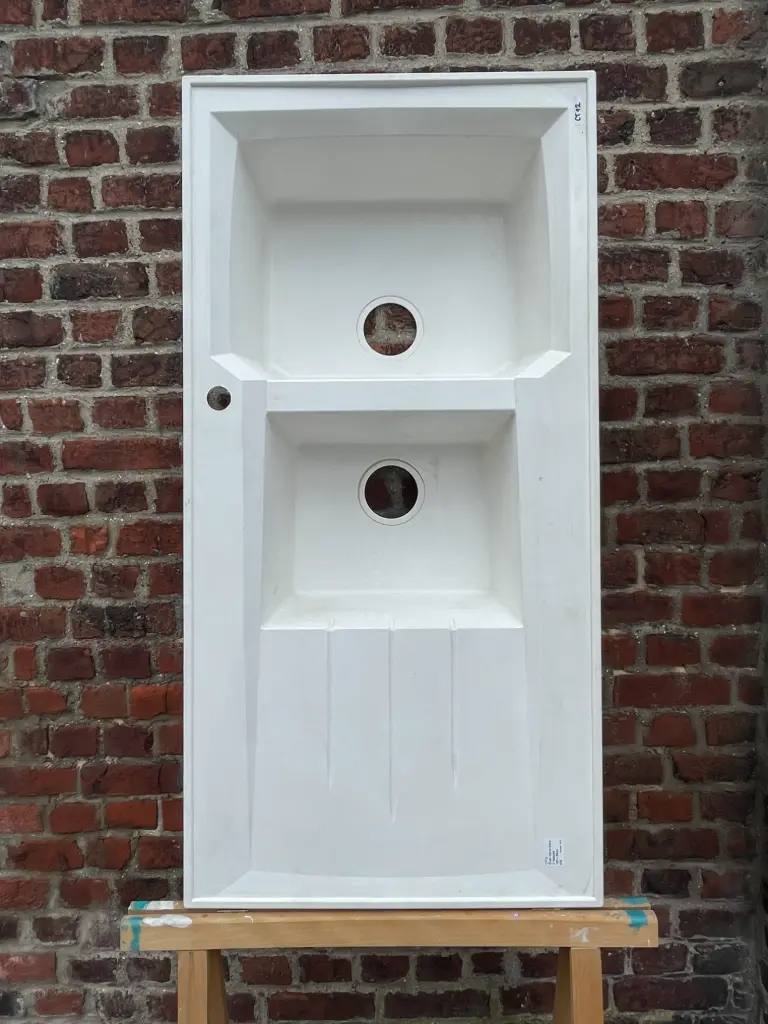 CT12 - Évier résine 2 vasques