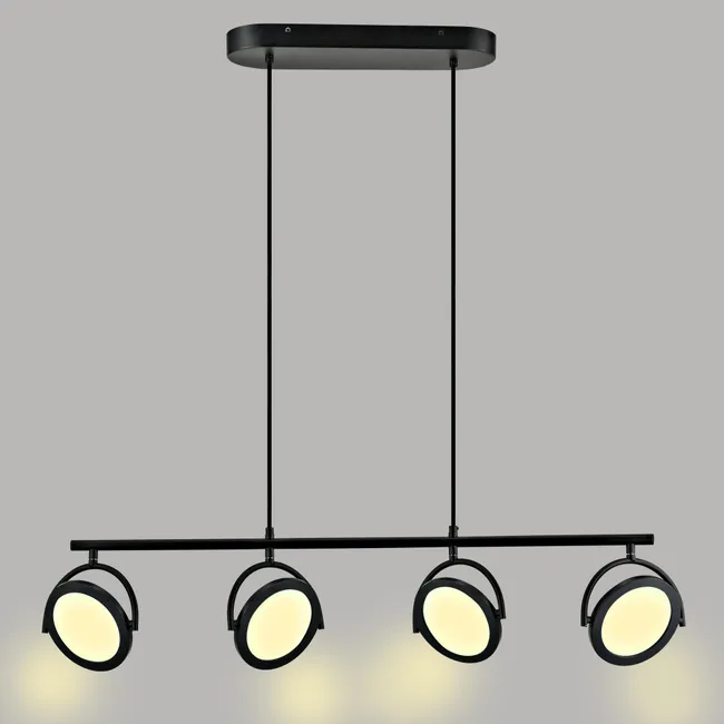 LM44-108 Suspension DIUNA métal noir