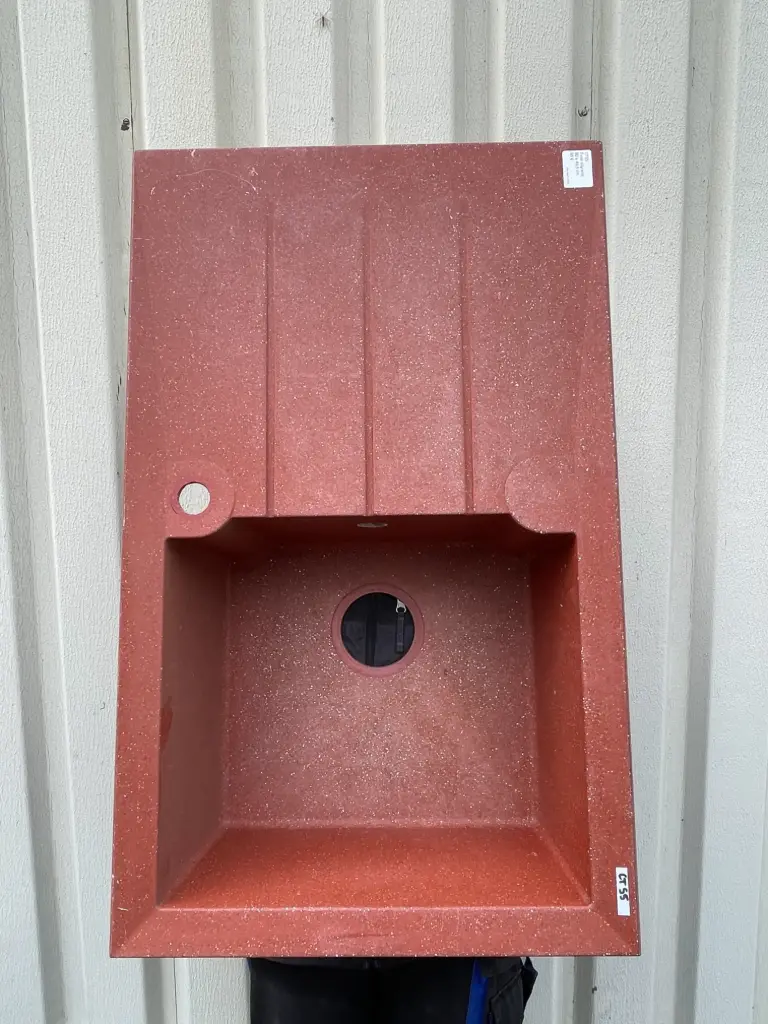 CT55 - Évier silgranit brique 