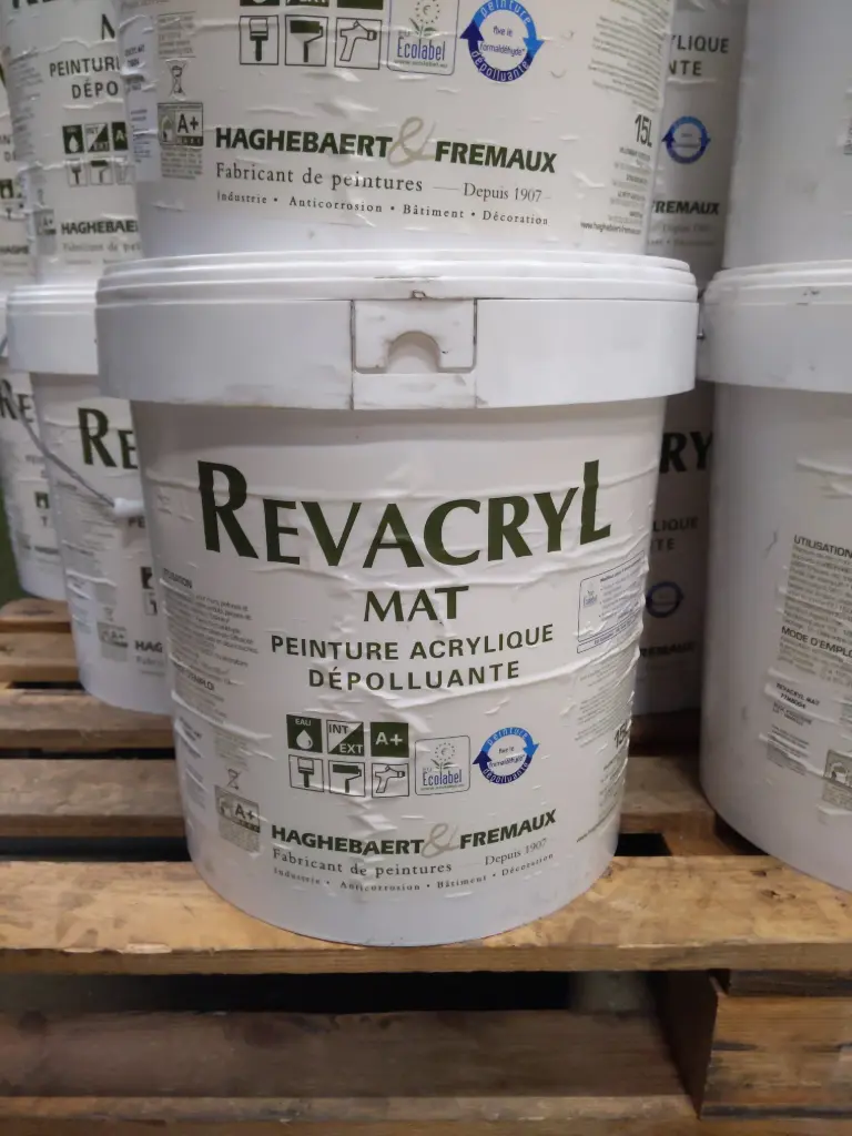 CT34 - Peinture dépolluante Revacryl mat  15L rose