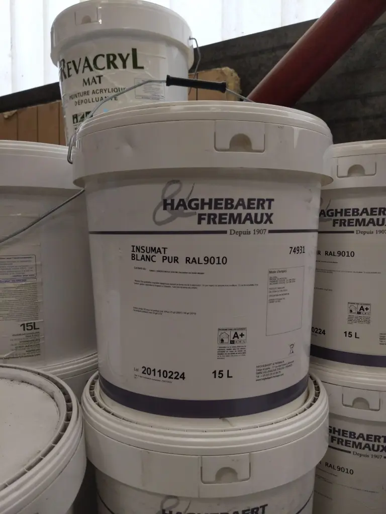 CT35  - Peinture mat blanc pur 15L