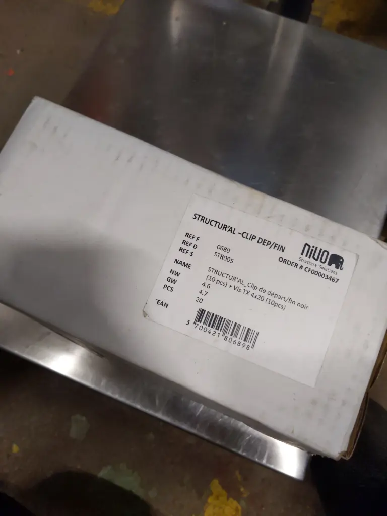 CT70 - Clip de départ - 20 pieces 