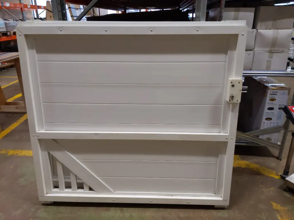 CT75 - Portail blanc