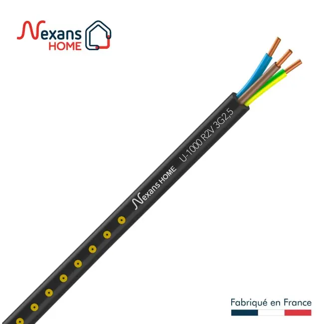 LM46-041 15m câble U1000 R2V 3G 2.5 MM2