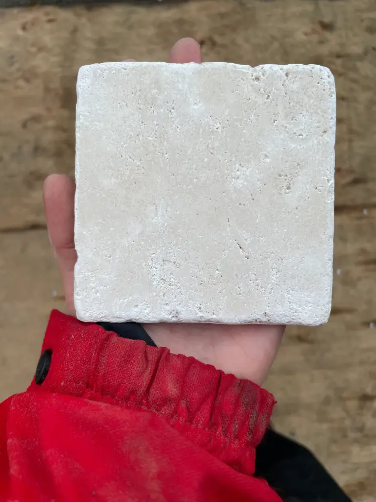 CT107 - Travertin 10 x 10 cm