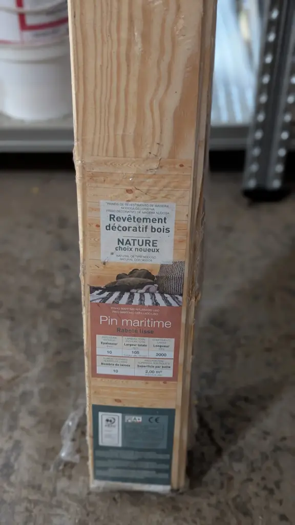 AS108 - Revêtements décoratifs bois -10mm 2m2