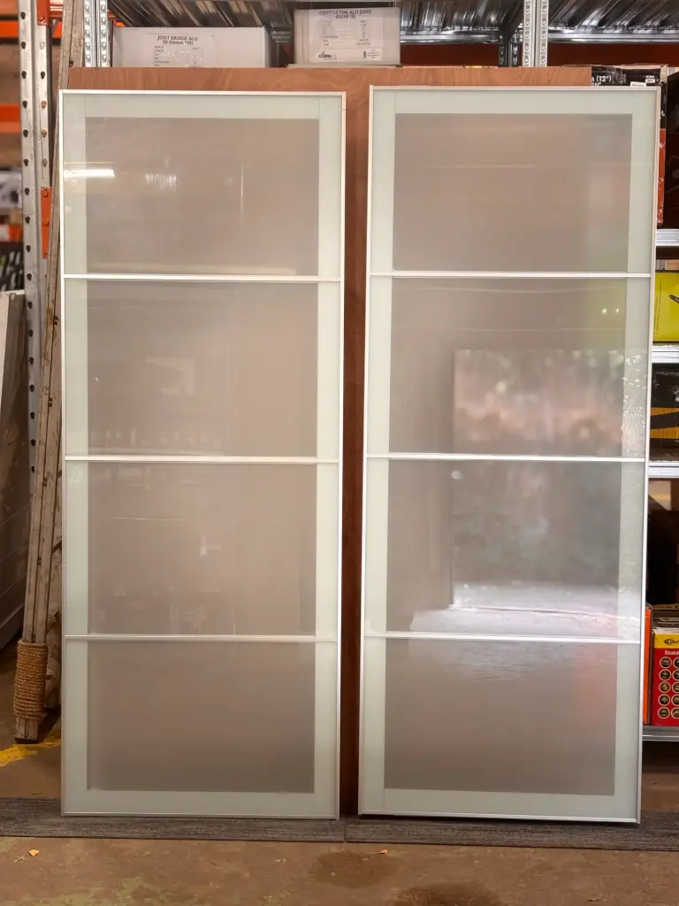 TD14 - Porte de placard vitré 