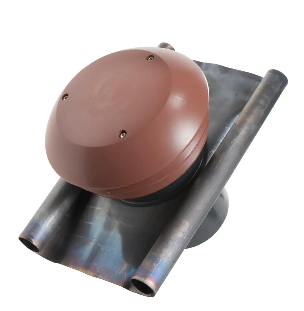 TD22 - Chapeau rond de toiture rouge