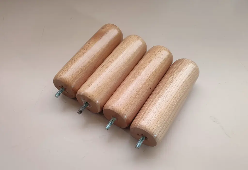 BL03 - Pieds de lit (lot de 4 pieds)