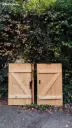 TD31 - Volets battants bois anciens vernis 