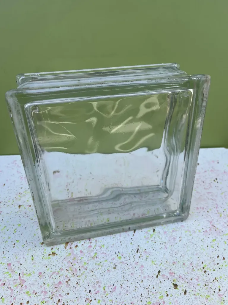 [FR46] FR46 - Brique de verre  - 19×19×8 État: Neuf