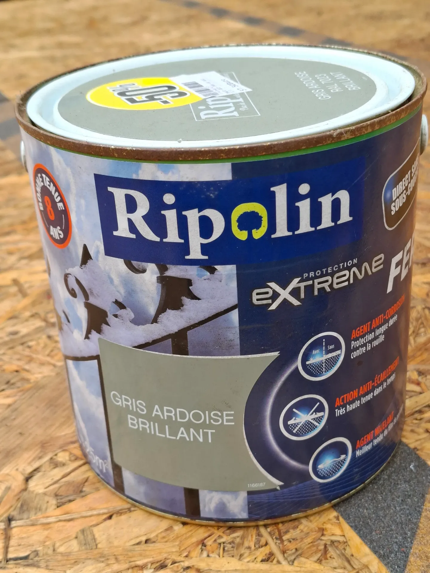 FR79 - Ripolin Peinture Acrylique Xpro3 extérieure fer