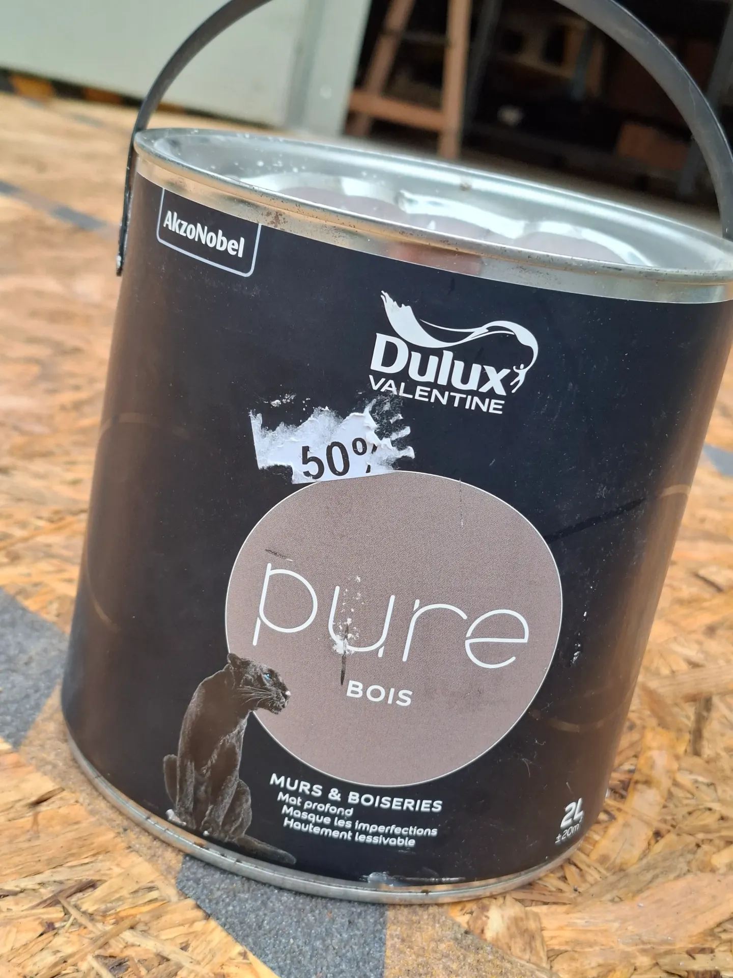 [FR83] FR83 - Peinture spray dulux Valentine Pure bois