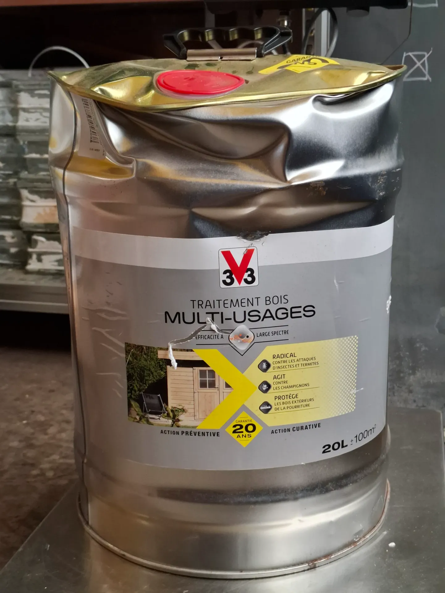 FR90 - Traitement du bois multiusage V33 20 l