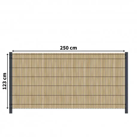 FR121 - Kit Occultation epicea pour panneau rigide - 2,5 x 1,23 m