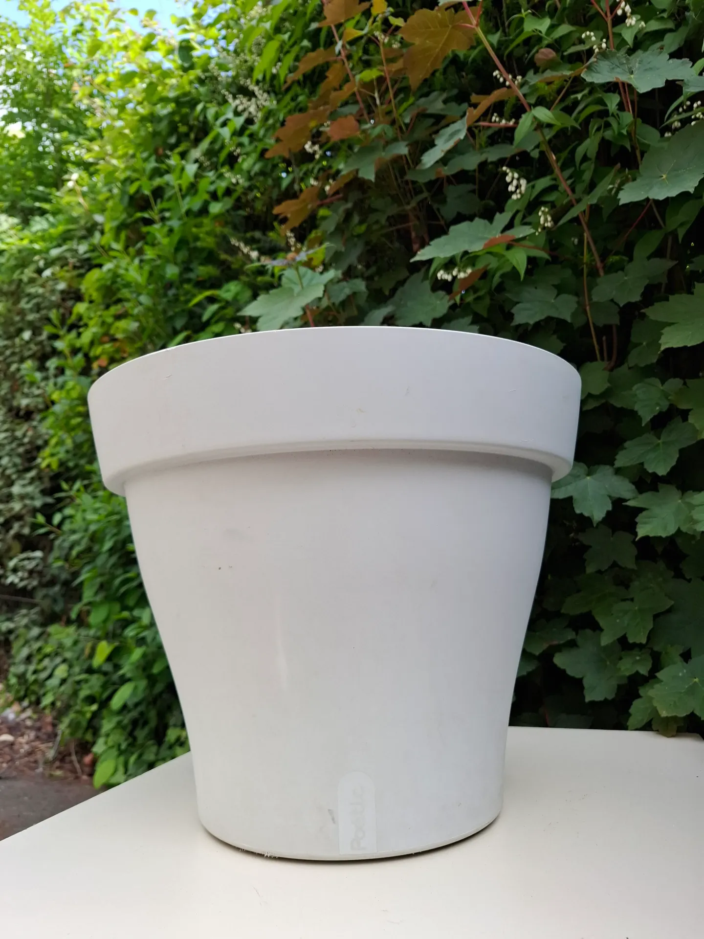 [FR141] FR141 - Pot de Fleur Poétic Blanc