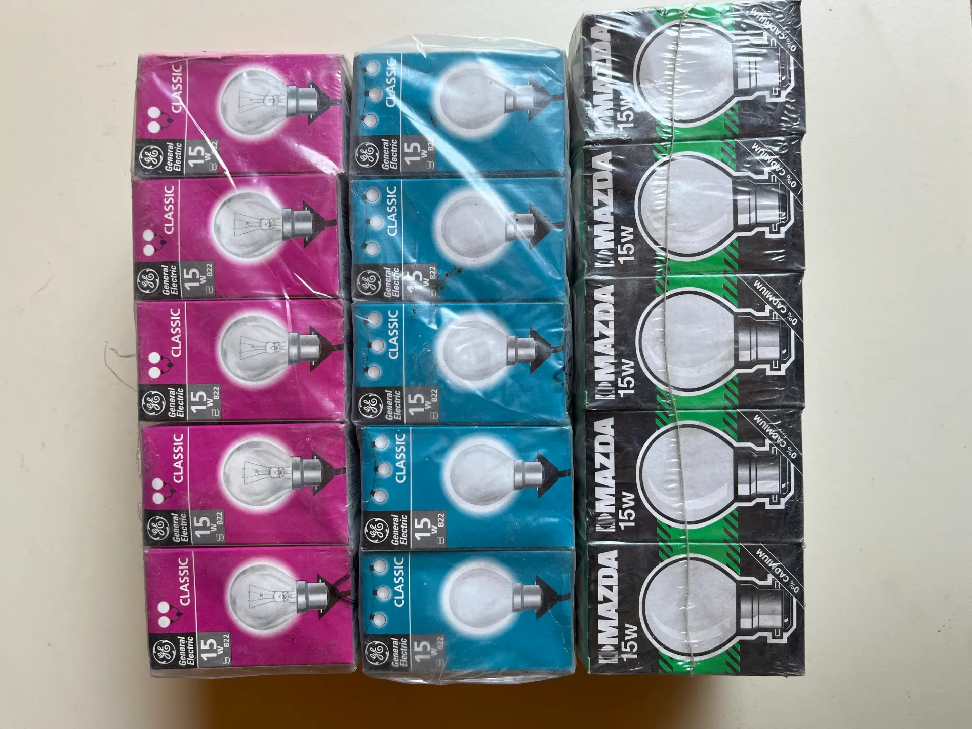 [CT321] CT321  - Lot de 10 ampoules halogènes B22