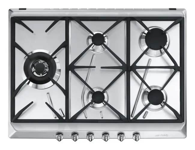 LM44-098- table 5f gaz smeg inox srv575gh5