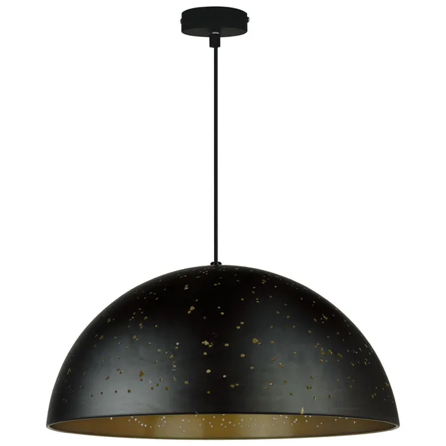 [LM24-183] LM24-183- suspension ydro E27 60W D40 metal noir mat