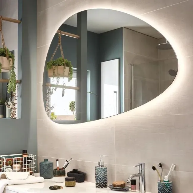L22-283- miroir led gota 120x80cm