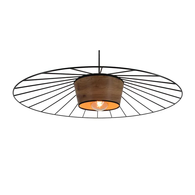 [LM23-060] LM23-060- suspension tyson d78 metal/effet bois noir