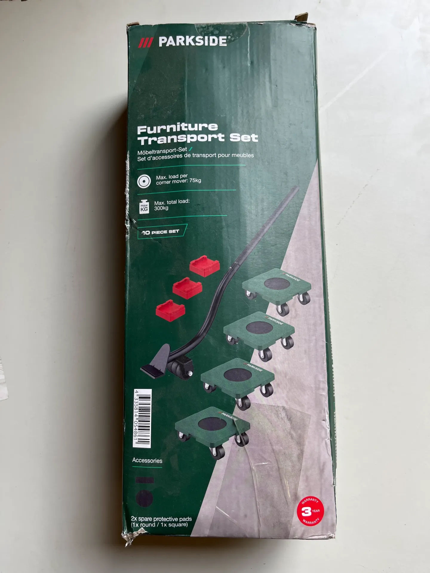 [CT380] CT380 - Set d’accessoires de transport pour meuble