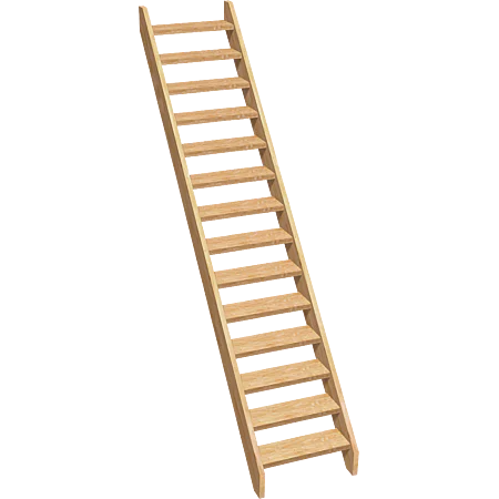 RD62 - Escalier à composer droit