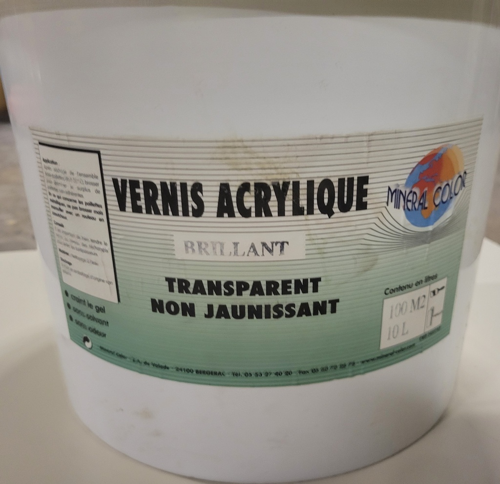 RD67 - Vernis acrylique brillant transparent
