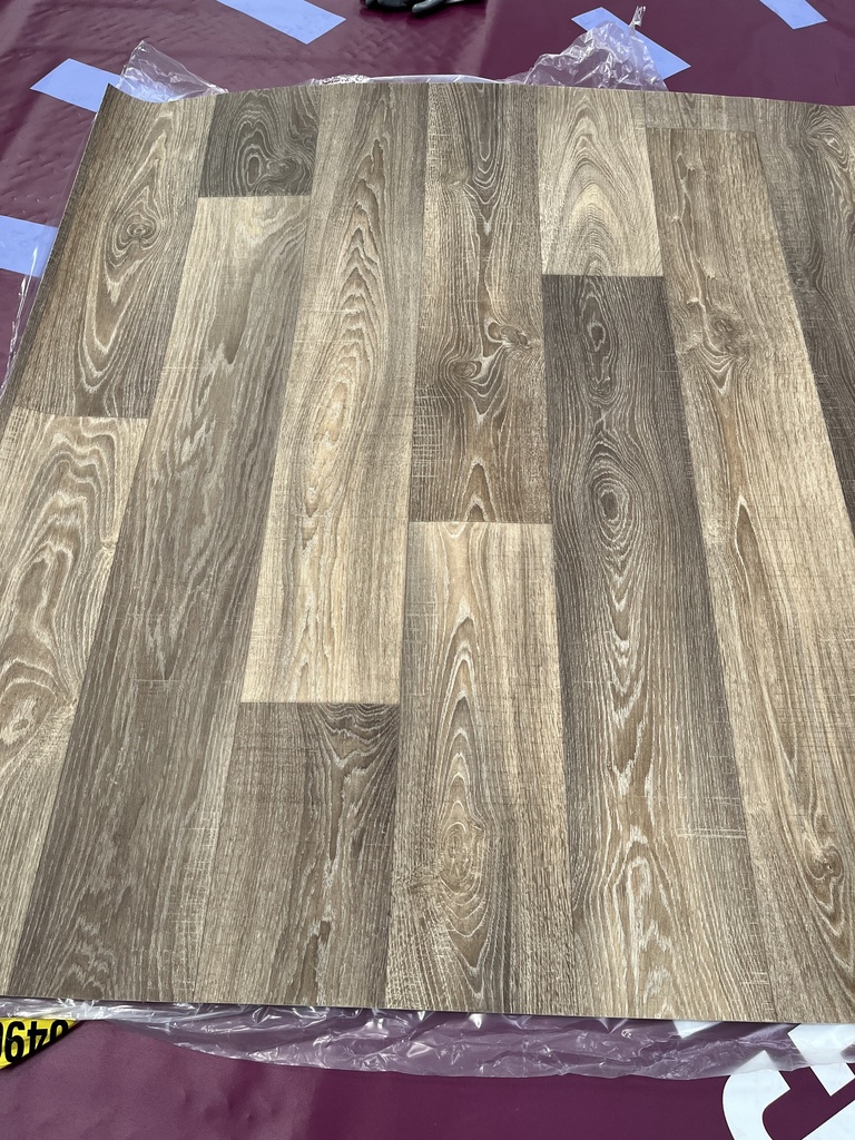 CT476 - Rouleau lino effet parquet - 6 m2