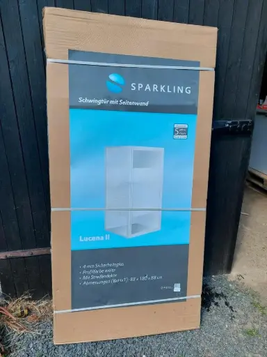 [BD2] BD2 - Porte + paroie verre 4mm douche