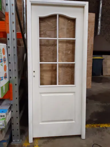 [CT64] CT64 - Porte blanche intérieur avec bloc porte