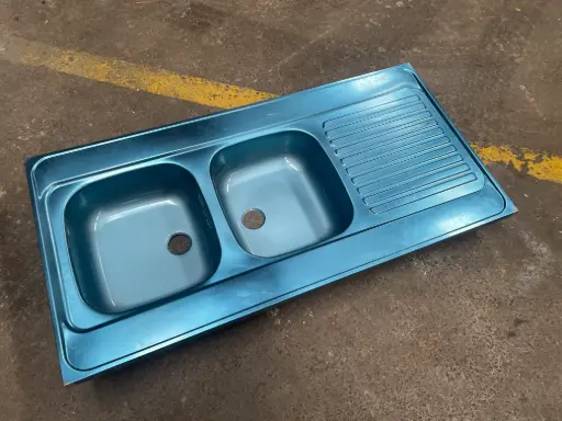 [NC17] NC17 - Évier inox Teka 2 bacs 