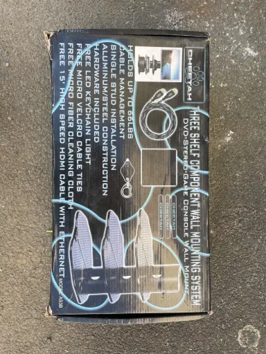 [CT206Bis] CT206Bis - Étagère murale pour console / lecteur DVD 