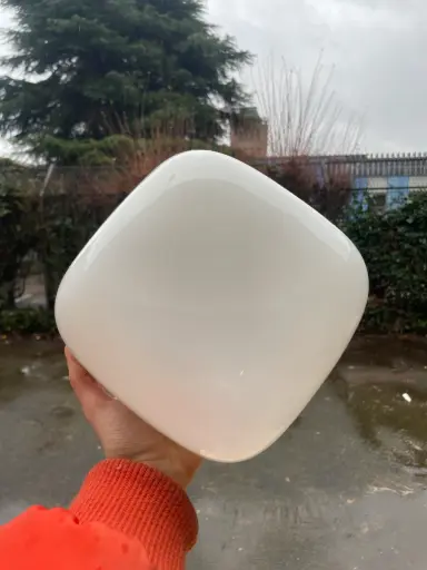 [CT216] CT216 - Applique murale vintage opaline - sans fixations 